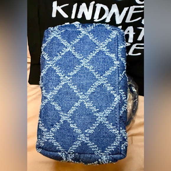 NWT Kurt Geiger Small Denim Shopper - Picture 4 of 9